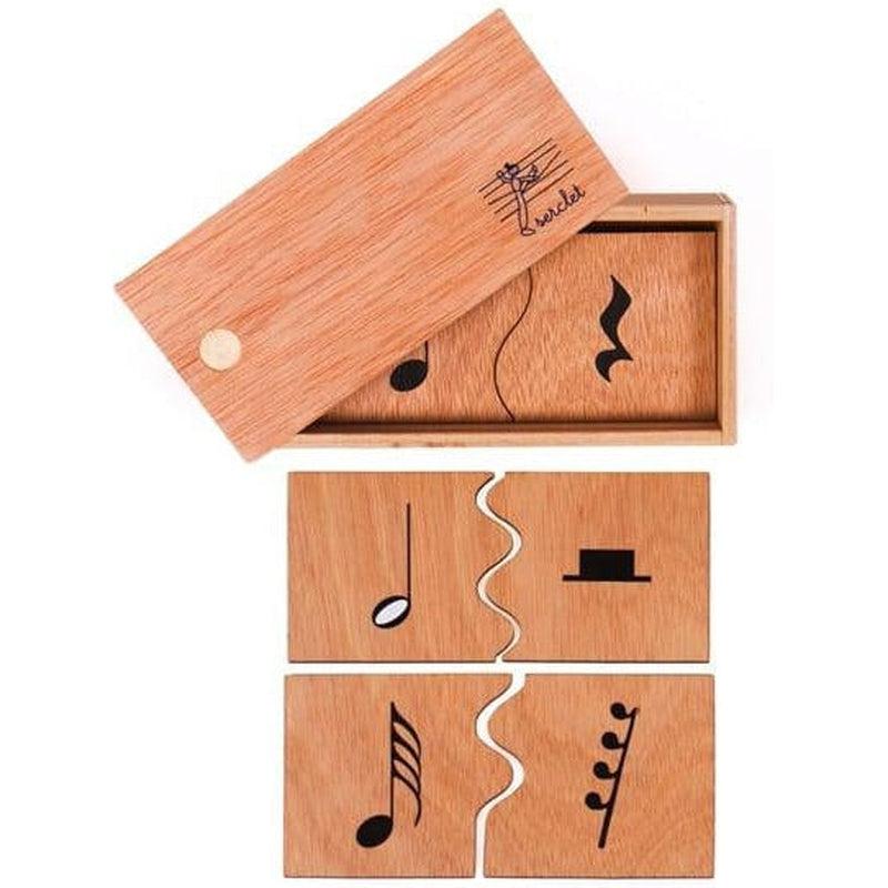 Encajable figuras rítmicas de Serclet en Libélula Azul