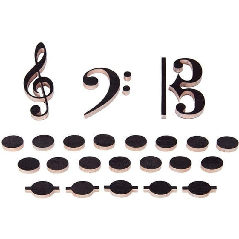 Claves y notas imantadas