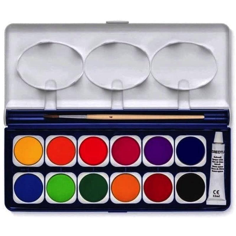 Acuarelas 12 colores