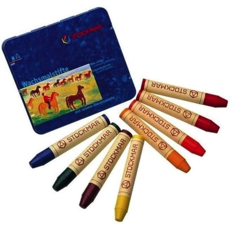 Crayolas Stockmar 8 colores