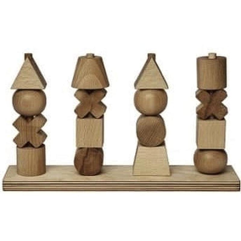 Encajable formas geométricas xl natural