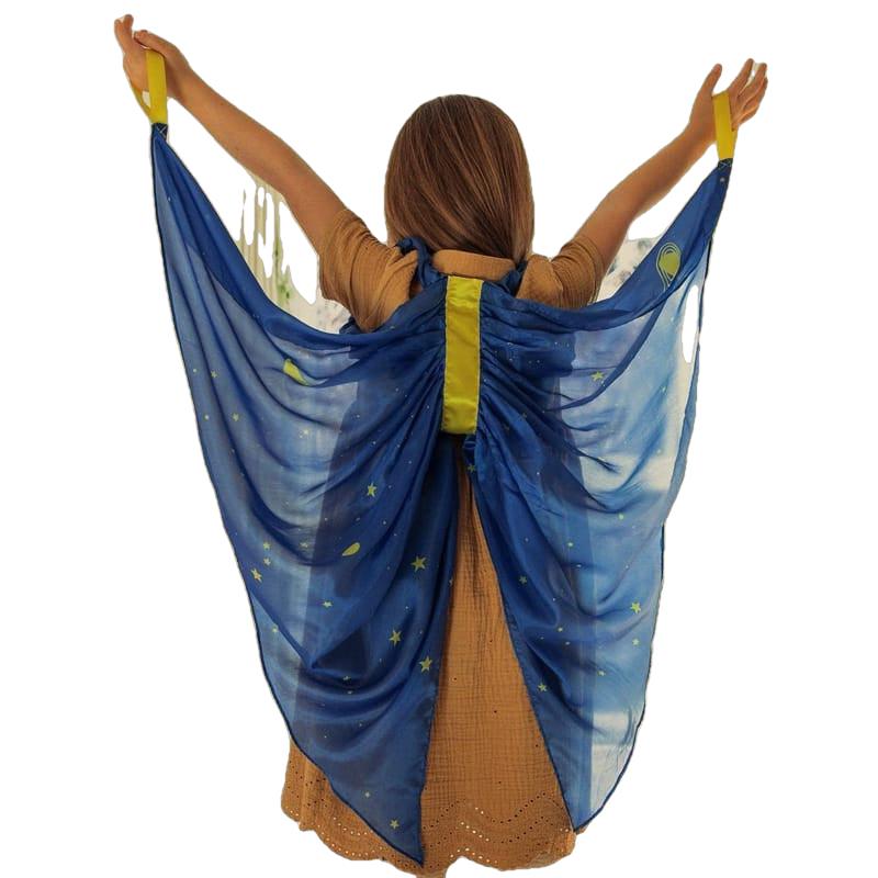 Alas estrelladas de Sarah&#39;s Silks en Libélula Azul