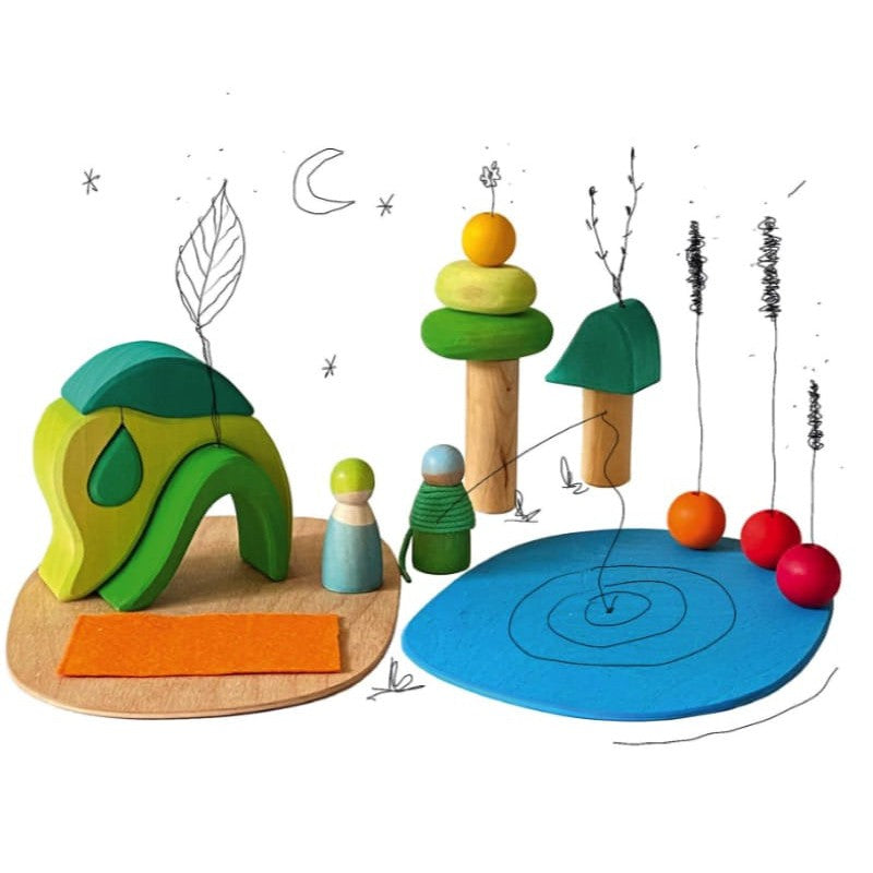 Set minimundo Claro del bosque