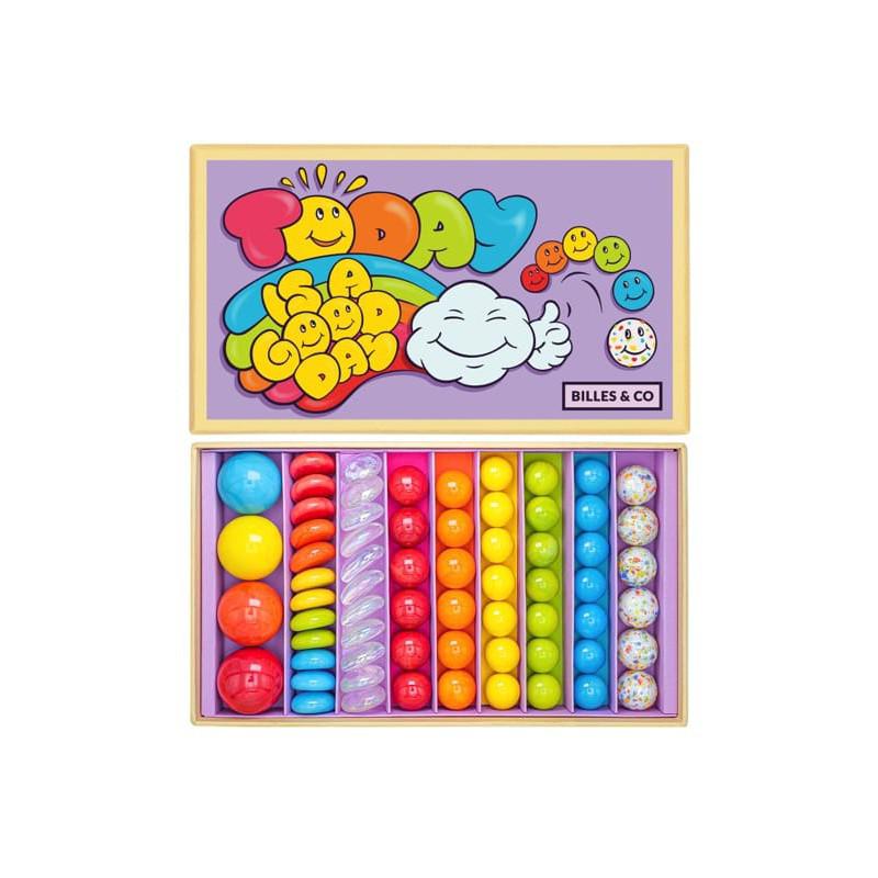 Box Today is a good day Lila de Billes &amp; Co en Libélula Azul