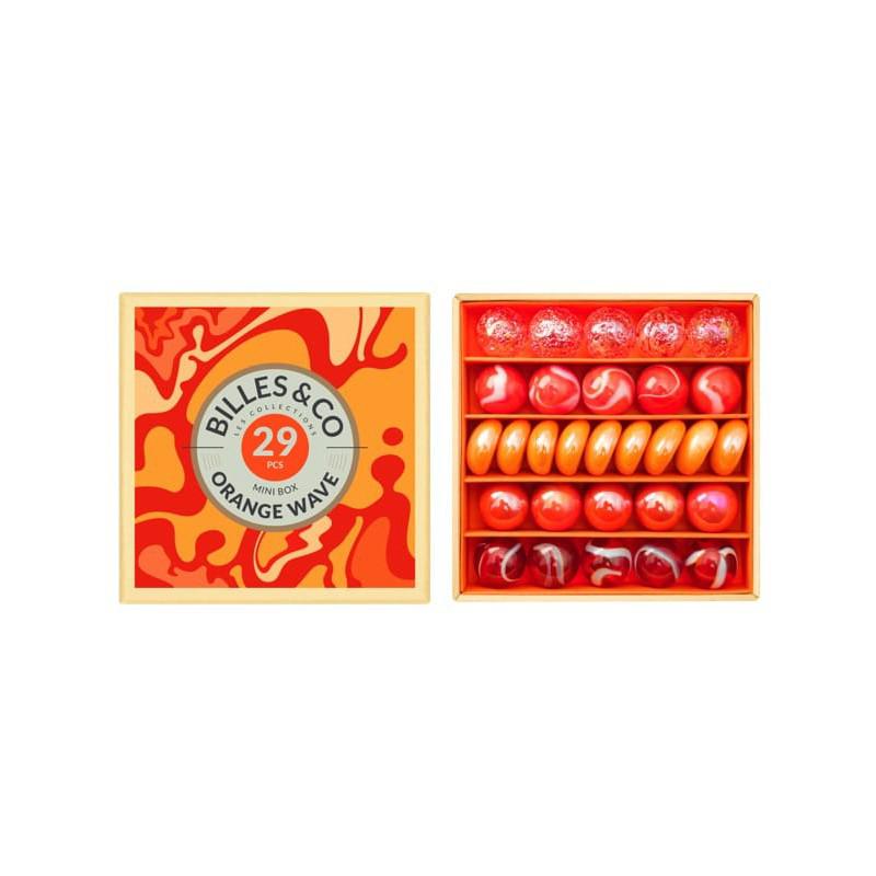 Mini box Orange Wave de Billes &amp; Co en Libélula Azul